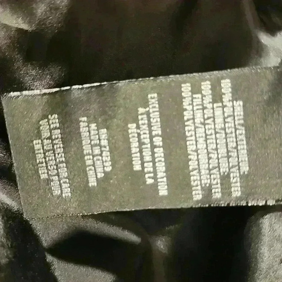 STEVE MADDEN | BLACK GLOSS PUFFER HOODED JACKET NWOT J126 - Picture 9 of 9